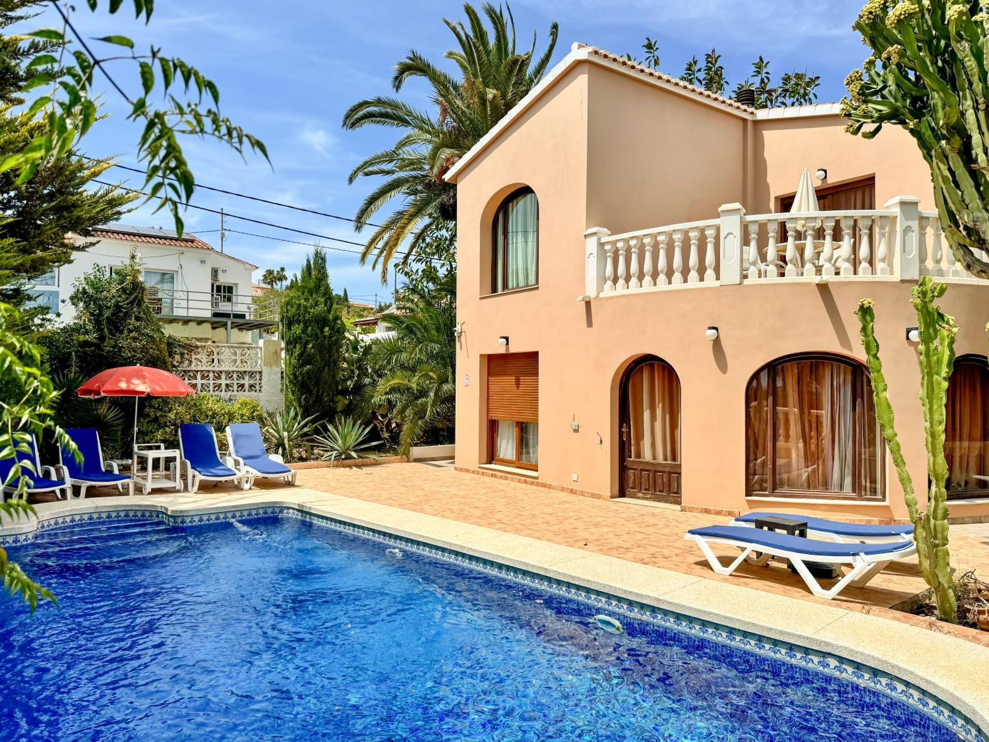 La Amistad Apartamento En Chalet Con Piscina Compartida Calp Exterior foto